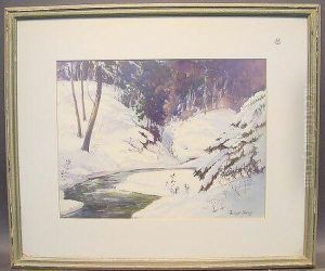 Winter Brook by Joseph Kenny Meadows
