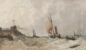 Returning From The Fishing Grounds by James M., Meadows Snr.