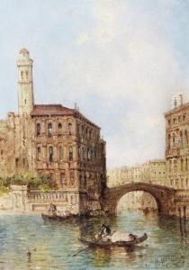 Venetian Scene by William Meadows