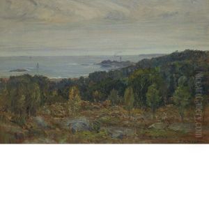 Coastal Landscape, New England by Lewis Henry Meakin