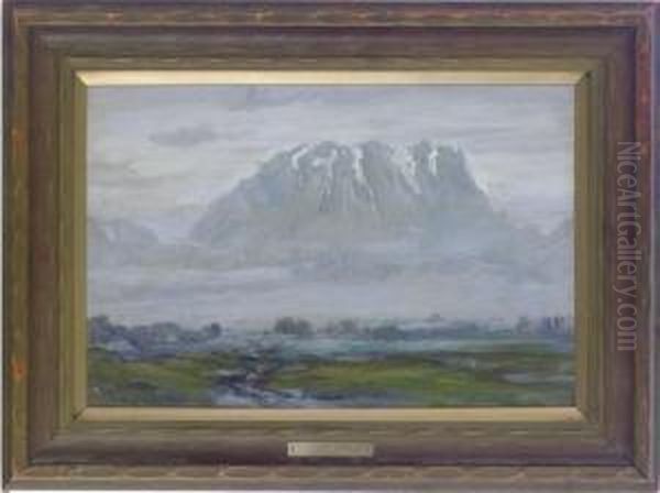 Snow Capped Mountain - view 1