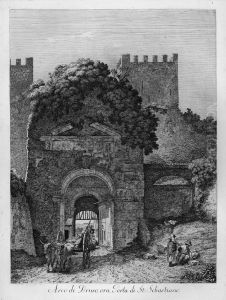 Arco Di Druso, Ora, Porta Di St. Sebastiano