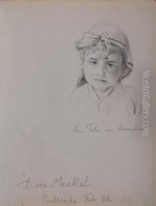 Klein Fatme Aus Alexandrien by Adolf von Meckel