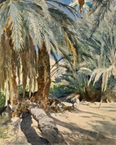 La Palmeraie by Adolf von Meckel