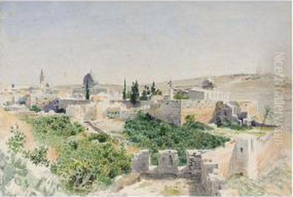 View Of The Temple Mount, Jerusalem - view 1