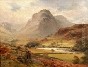 Eagle Crag, Borrowdale by William J. Medcalf