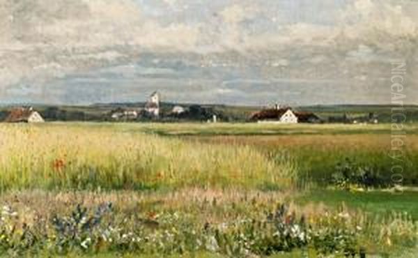 Dorf In Weiter Ebene - view 1
