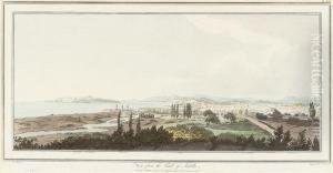 View From The Tomb Of Achilles; View Towards The Hellespont Frombounarbashi; View Of The Tumuli On The Hill Of Bounarbashi; Viewnear Ghicle; Foundations On The Summit Of The Hill Of Bounarbashi;and View Near Ghicle, From The Topography Of Troy And Itsvici by Thomas Medland