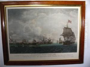 Seeschlachtdarstellung Im Juni by Thomas Medland