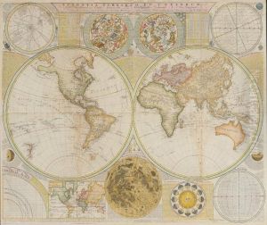 Scienta Terrarum Et Coelorum Or The Heavens And Earth Astronomically And Geographically Delineated And Display'd Containing The Most Curious And Useful Particulars In The Solar, Starry And Mundane Systems by Samuel Medley