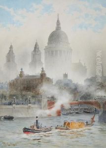 St. Pauls by Hubert James Medlycott