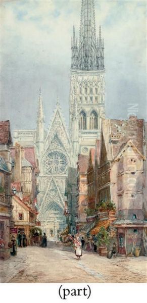 View Of Rouen Cathedral - view 1