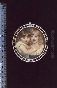 Two Children Embracing
