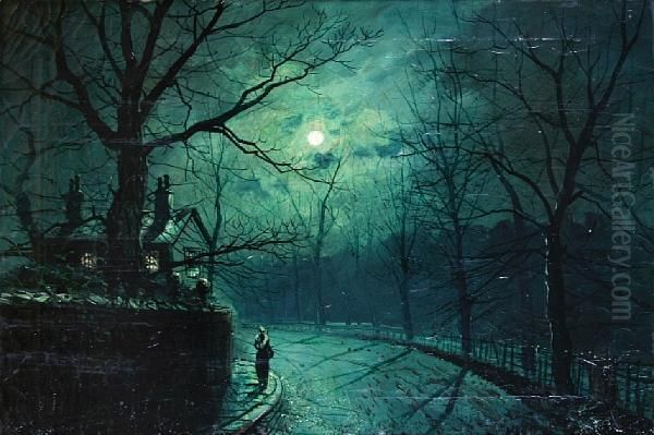 A Moonlit Street - view 1