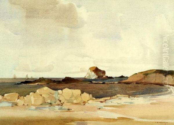 Coastal Scene With Fishing Boats - view 1