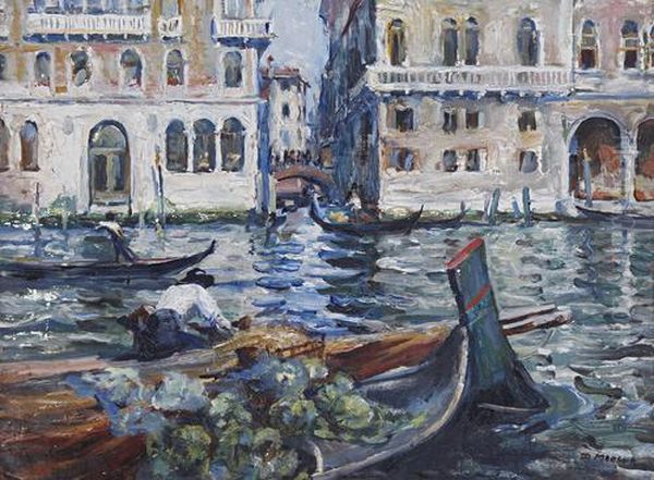 Floating Vegetable Market, Venice - view 1