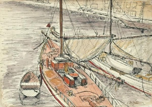Boats At Dock - view 1