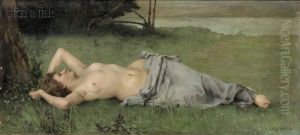 Portrait Of A Reclining Nude