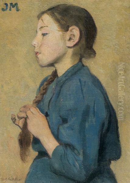 Girl With A Braid - view 1