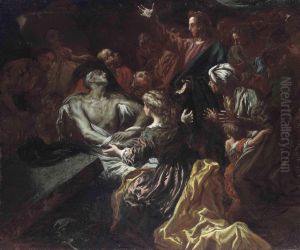 The Raising Of Lazarus by Lieven Mehus