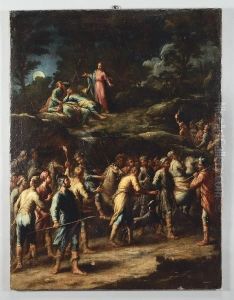 Gesu Nell'orto Dei Getsemani by Lieven Mehus