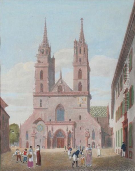 Das Munster Zu Basel - view 1