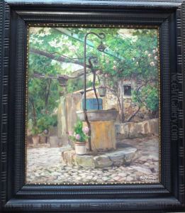 Patio Con Pozo by Eliseu Meifren i Roig