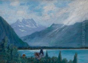 Ansicht Vom Millstatter See by Prinz Abdul Meijid