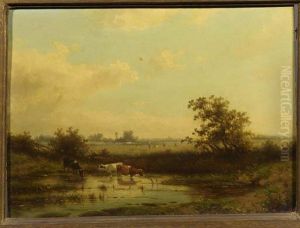 Watering Cattle by Claas Hendrik Meiners