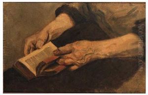 Hands Holding A Book- A Study by Piet Meiners