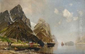 Fjordlandschaft.