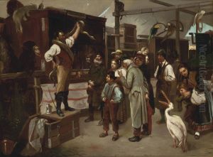 A Menagerie At The Circus by Johann H. Meissners