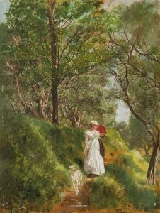 Femme A L'ombrelle