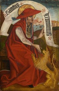 Der Evangelist Johannesund Der Hl. Hieronymus by Meister Des Admonter Apostelab Schieds