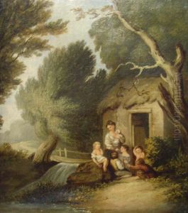Mutter Mit Kindern by Emil Meister