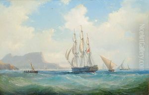 A Royal Navy by Vilhelm Melbye