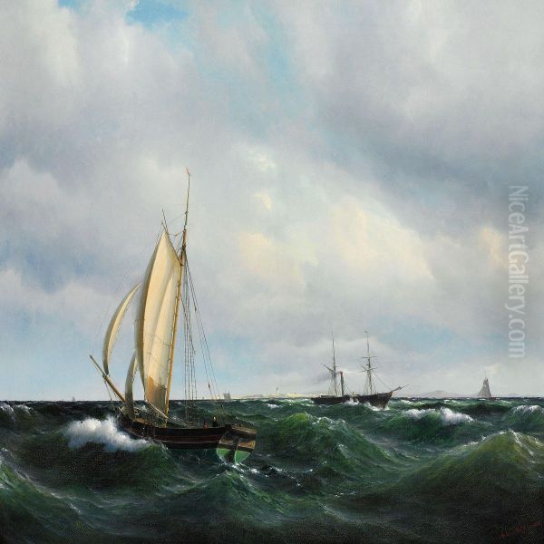 Stormfuld Eftermiddag I Skagerak - view 1