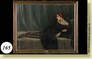Elegante Allongee by Frans Melchers