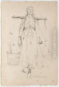 Porteuse D'eau by Gari Julius Melchers