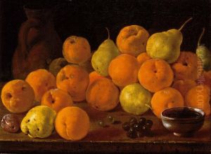 Natura Morta Con Mele, Pere E Uva