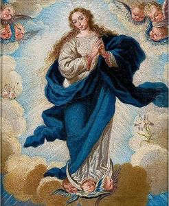 ""inmaculada Concepcion"" by Miguel Jacinto Melendez