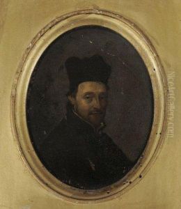 Portrait De L'abbe Claude De Ligendes.
