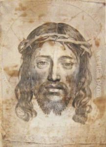 La Sainte Face by Claude Mellan