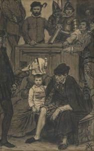 Le Jugement by Xavier Mellery