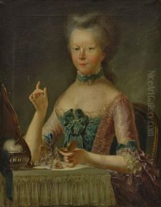 Bildnis Einer Dame Bei Der Toilette