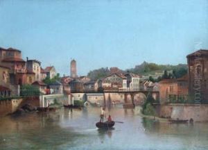 Italian River Scene Italian River Scene