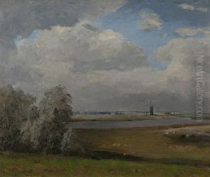 The Marshes From Burgh Castle