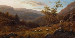 Peep Of Ulswater From The Hills, Westmorland