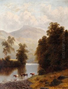 Near Bolton Abbey, Yorkshire, England by William Mellor