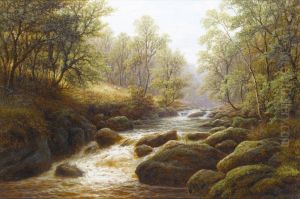 The River Burbage At Grindleford Derbyshire The River Burbage At Grindleford Derbyshire